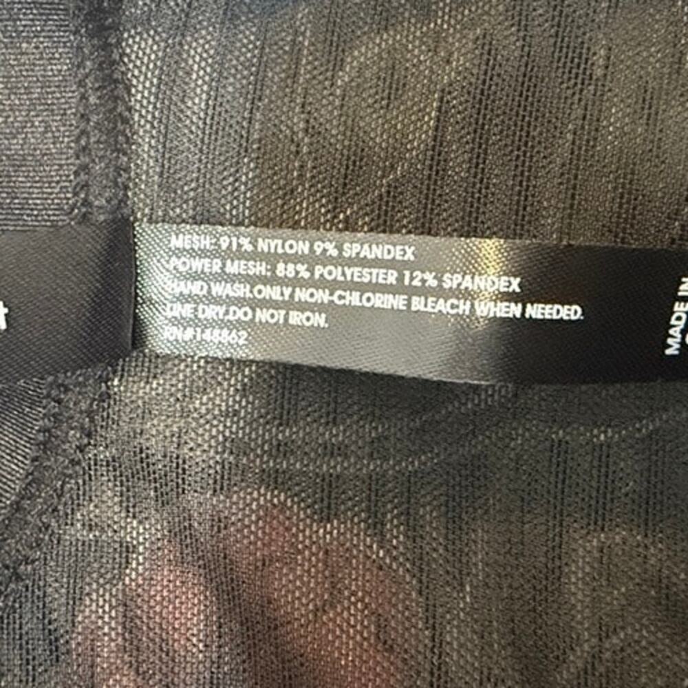 Torrid 4 Mesh Regency Punk Bustier exposed hook front bra crop top BC 2888 - Picture 5 of 9